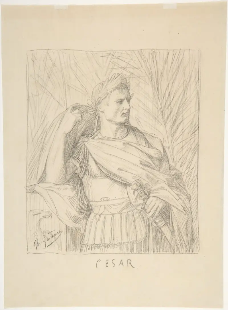 Julius Caesar av Jean-Léon Gérôme