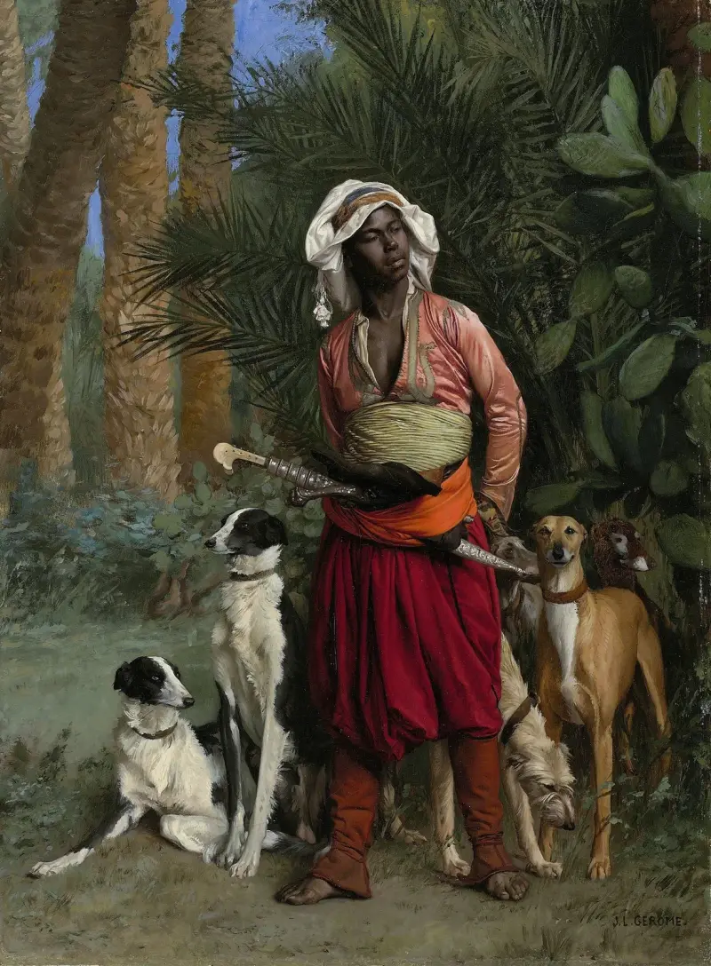 Hundarnas mästare av Jean-Léon Gérôme