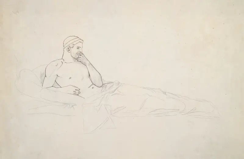 Study for King Candaules von Jean-Léon Gérôme