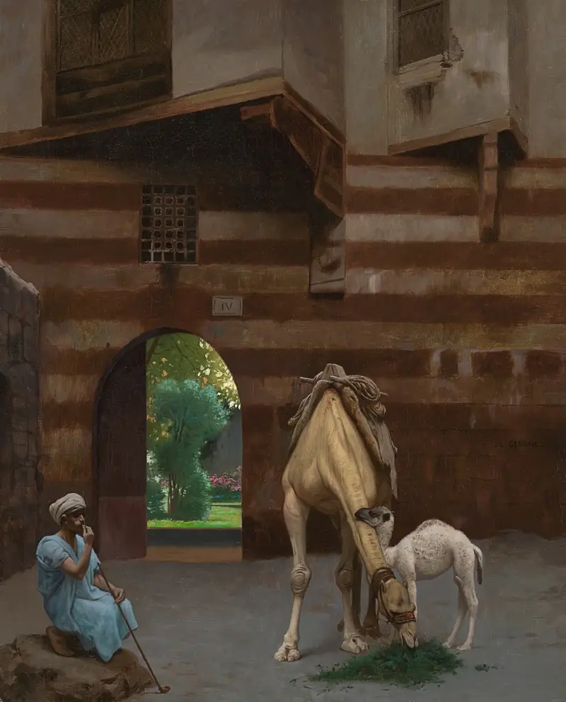 Kamelens förare av Jean-Léon Gérôme