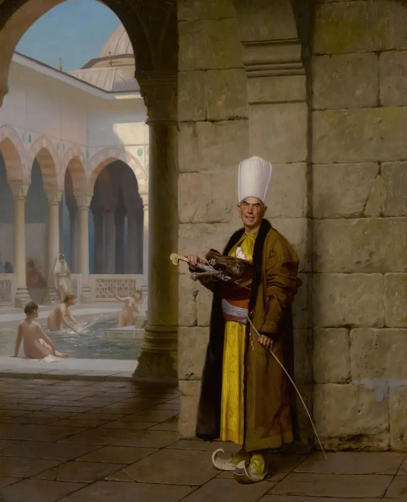 The Grand White Eunuch av Jean-Léon Gérôme