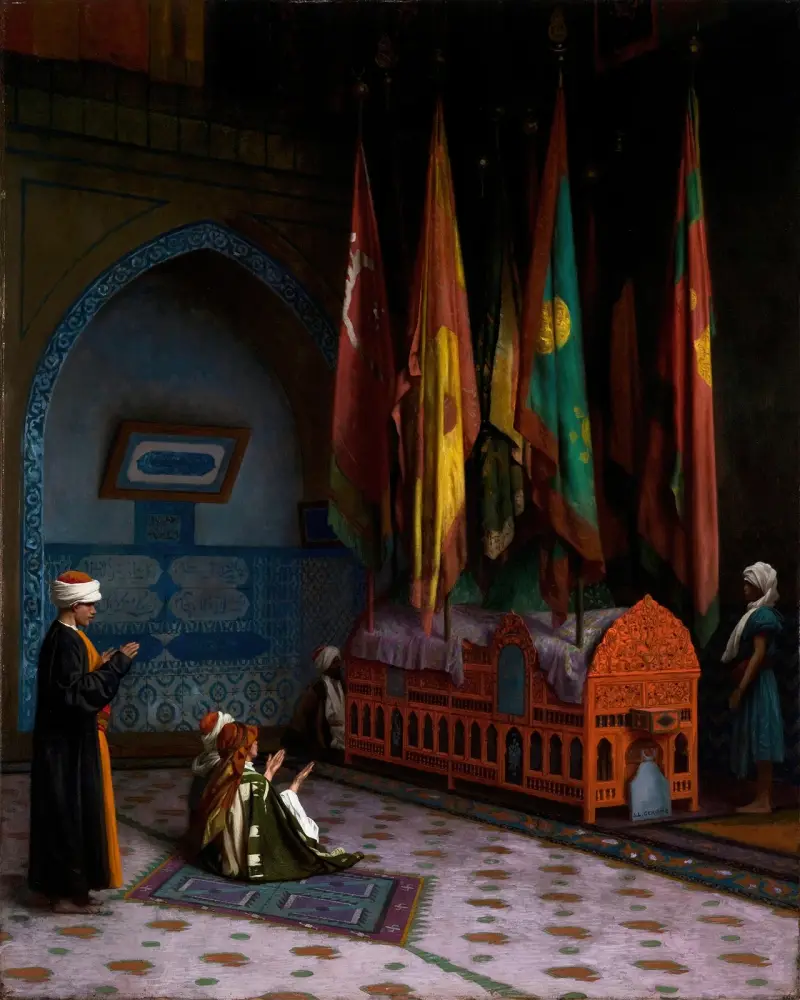 Strażnik przy grobowcu sułtana, Jean-Léon Gérôme