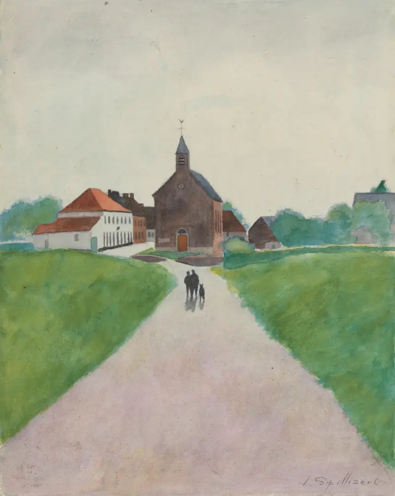 Au temps que Nanette était perdue pl. 4 av Léon Spilliaert