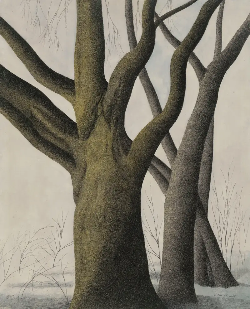 Stort träd av Léon Spilliaert
