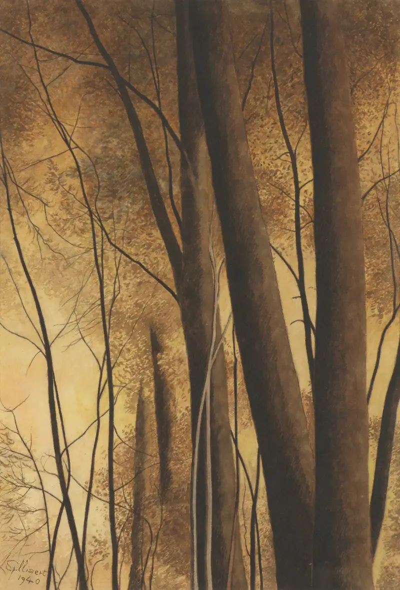 Träd av Léon Spilliaert