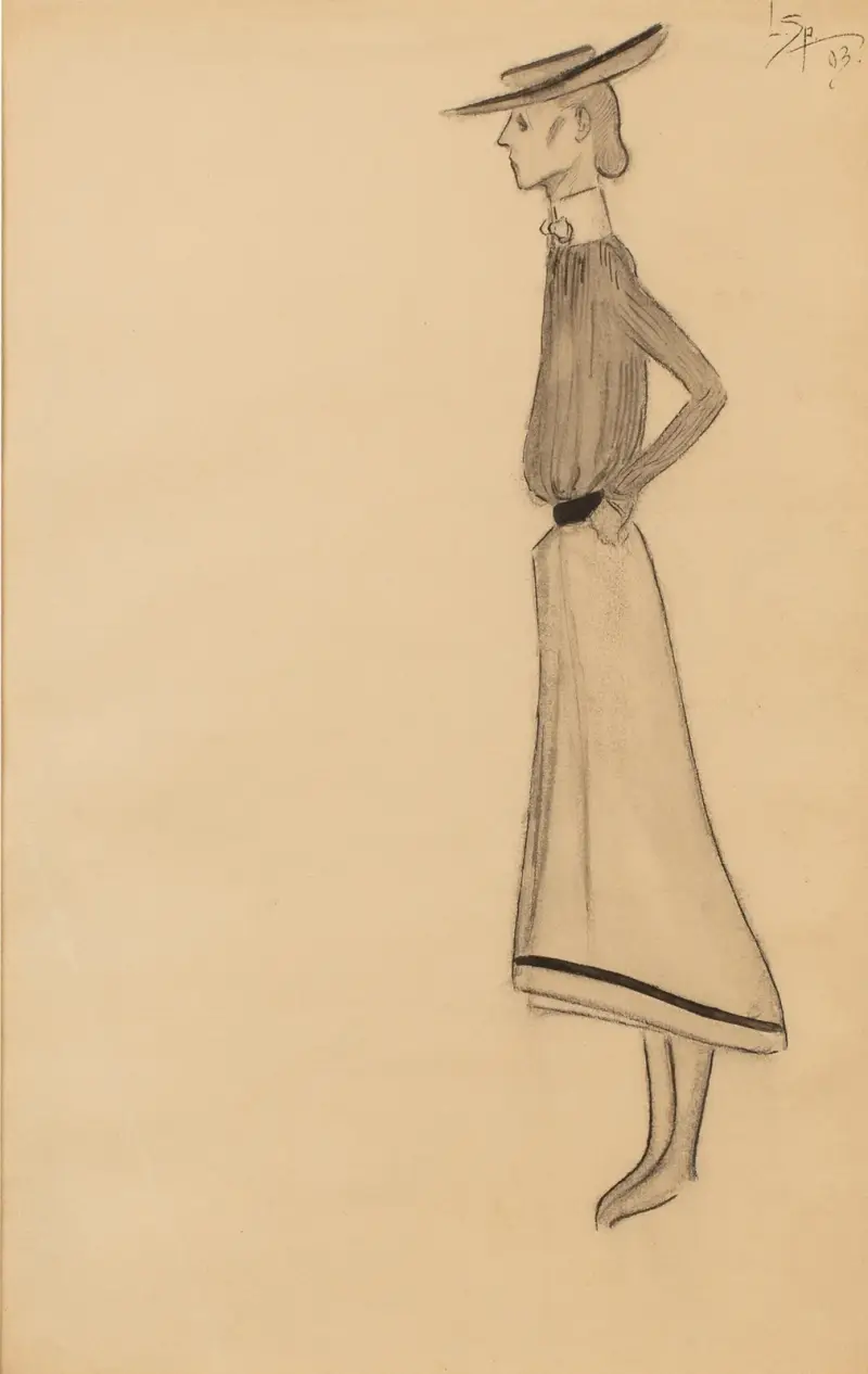 Hushållerskan av Léon Spilliaert