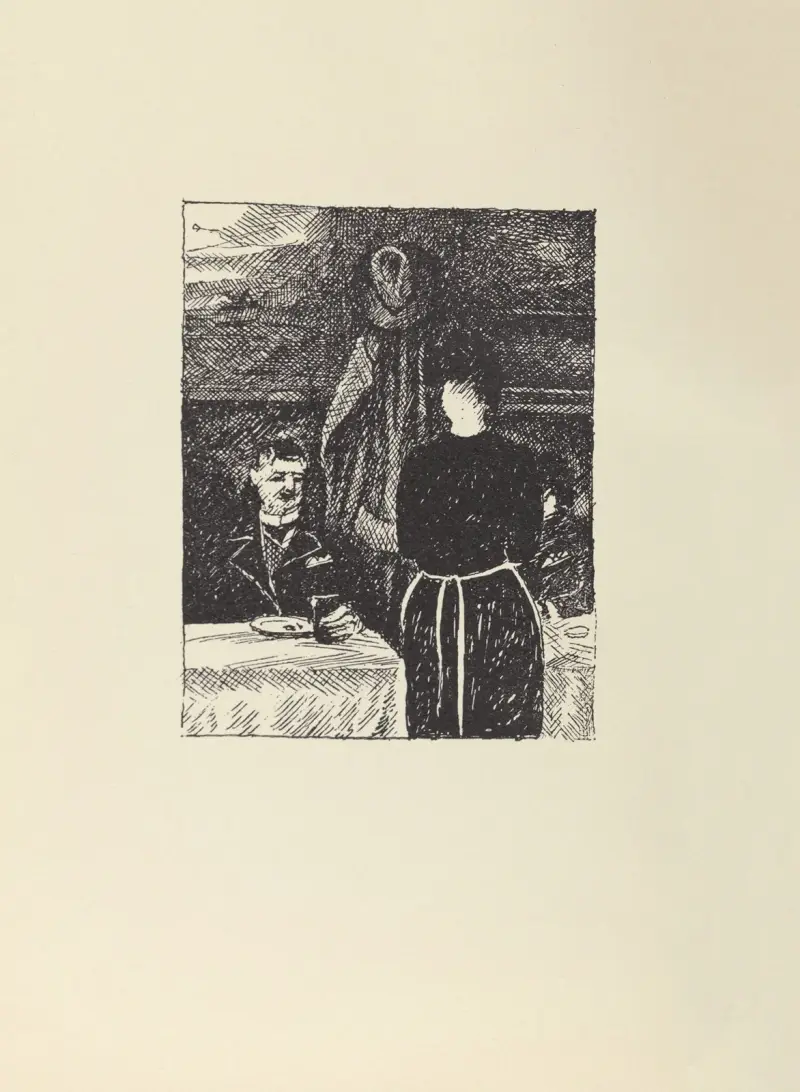 Kammarjungfrun vid spegeln, pl. 2 av Léon Spilliaert