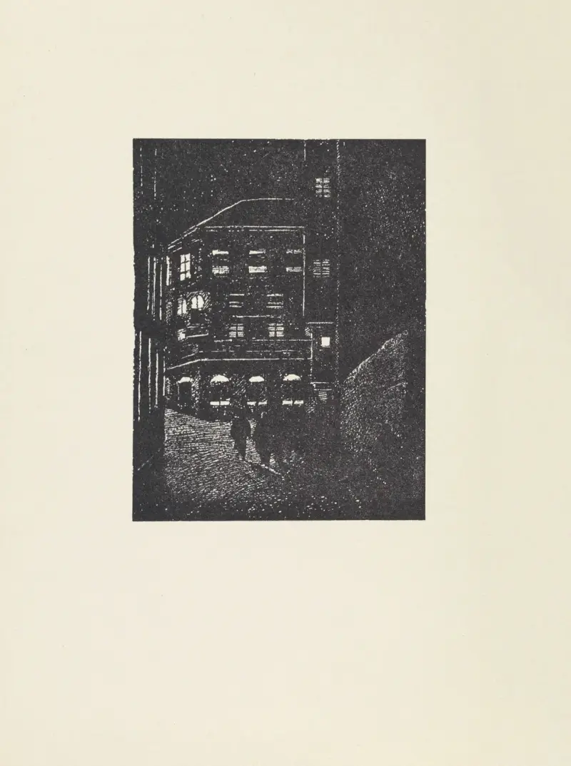 Kammarjungfrun vid spegeln pl.3 av Léon Spilliaert