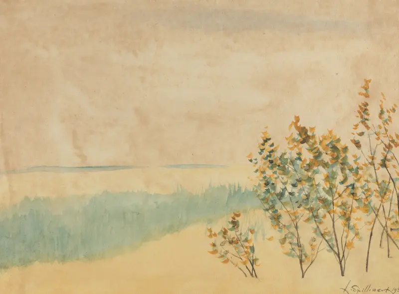 Landskap av Léon Spilliaert