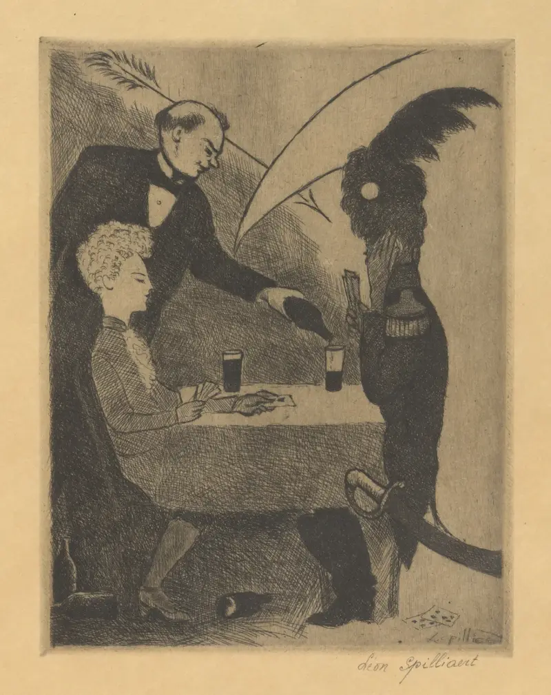 Pilarna och lien av Léon Spilliaert