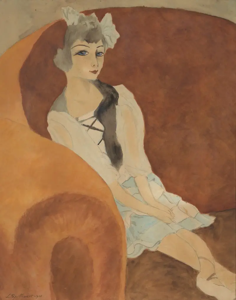 Pop in zetel av Léon Spilliaert