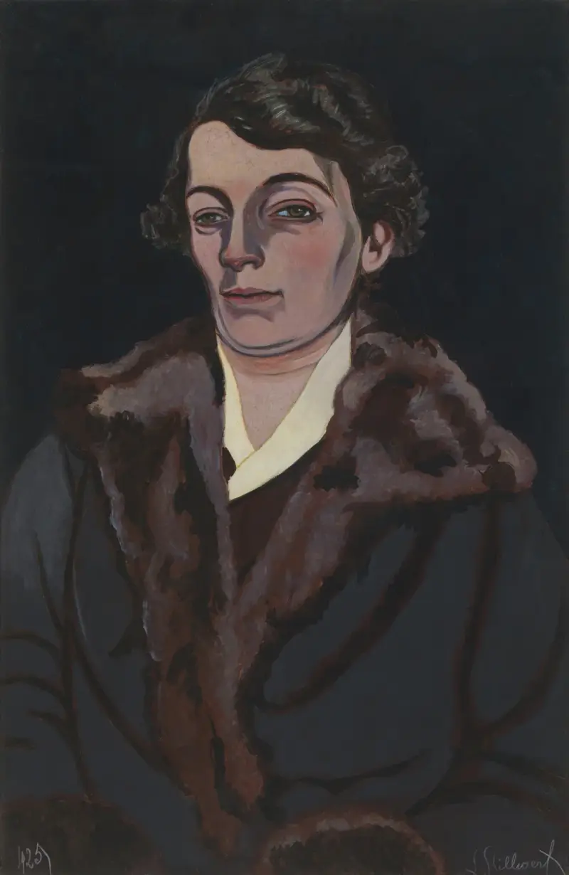 Portrait mrs. Storck-Hertoghe av Léon Spilliaert