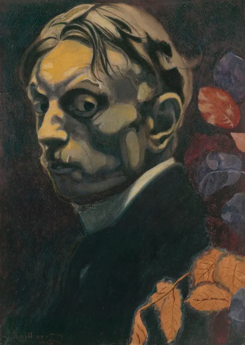 Självporträtt av Léon Spilliaert