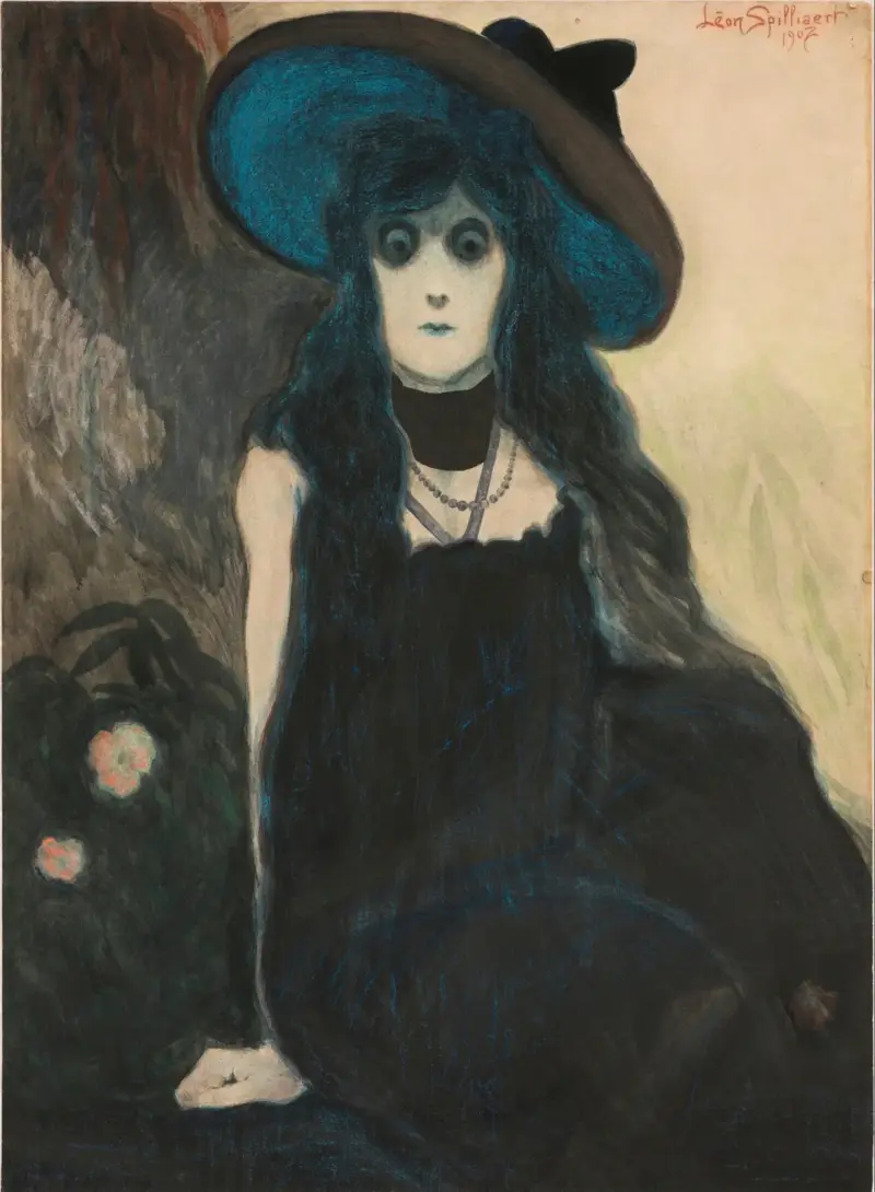 Absintdrickaren av Léon Spilliaert