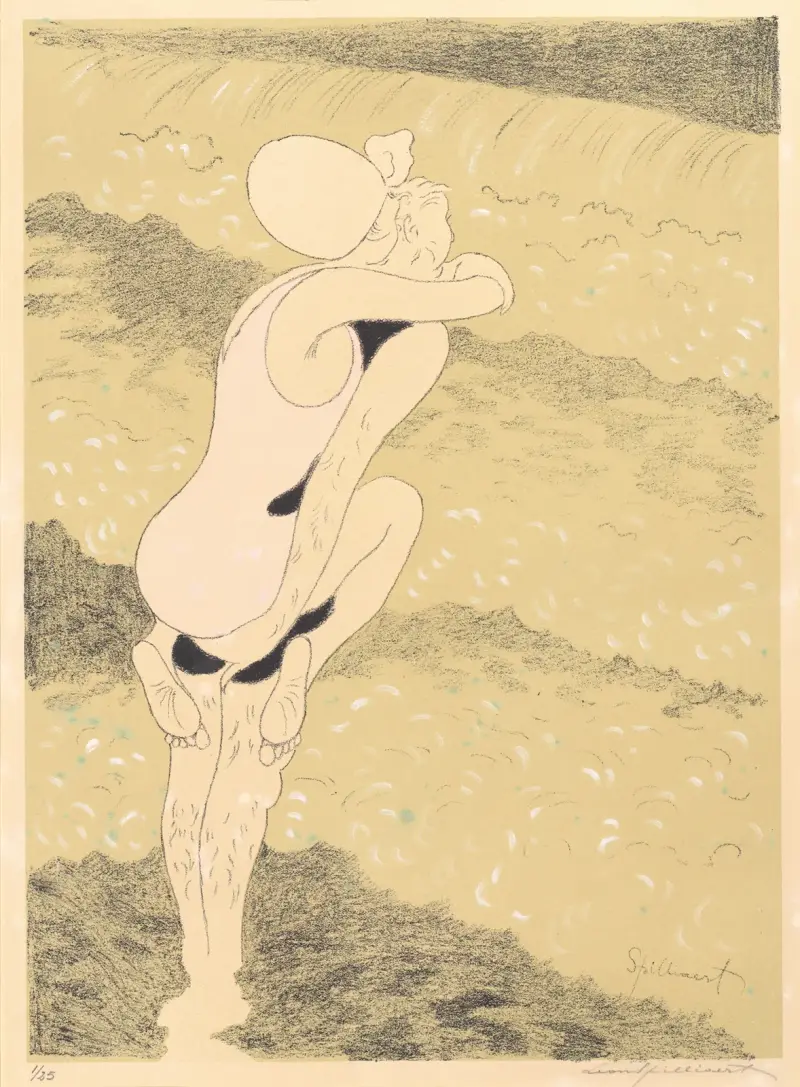 Koupající se, Léon Spilliaert