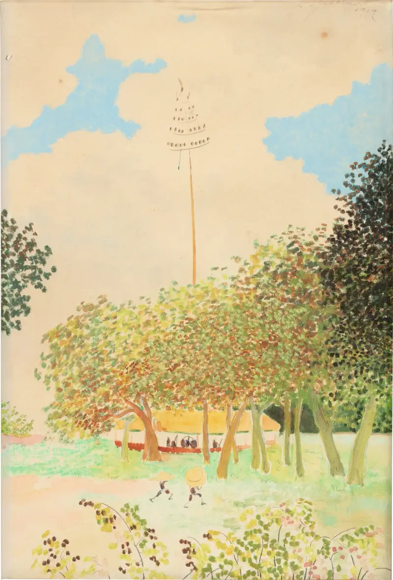 Bågskytte av Léon Spilliaert