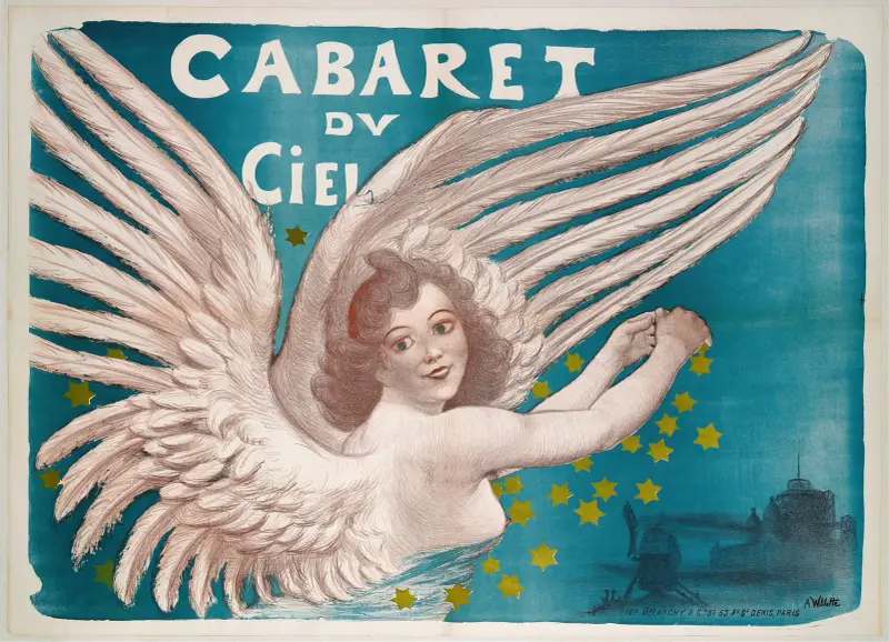 Cabaret Du Ciel von Adolphe Léon Willette