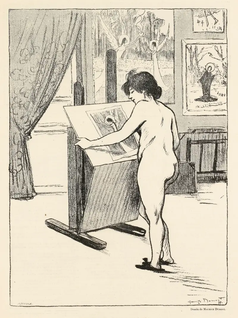 Comme beaucoup de leurs aïeules, elles sont mortes au champ d’honneur. av Adolphe Léon Willette