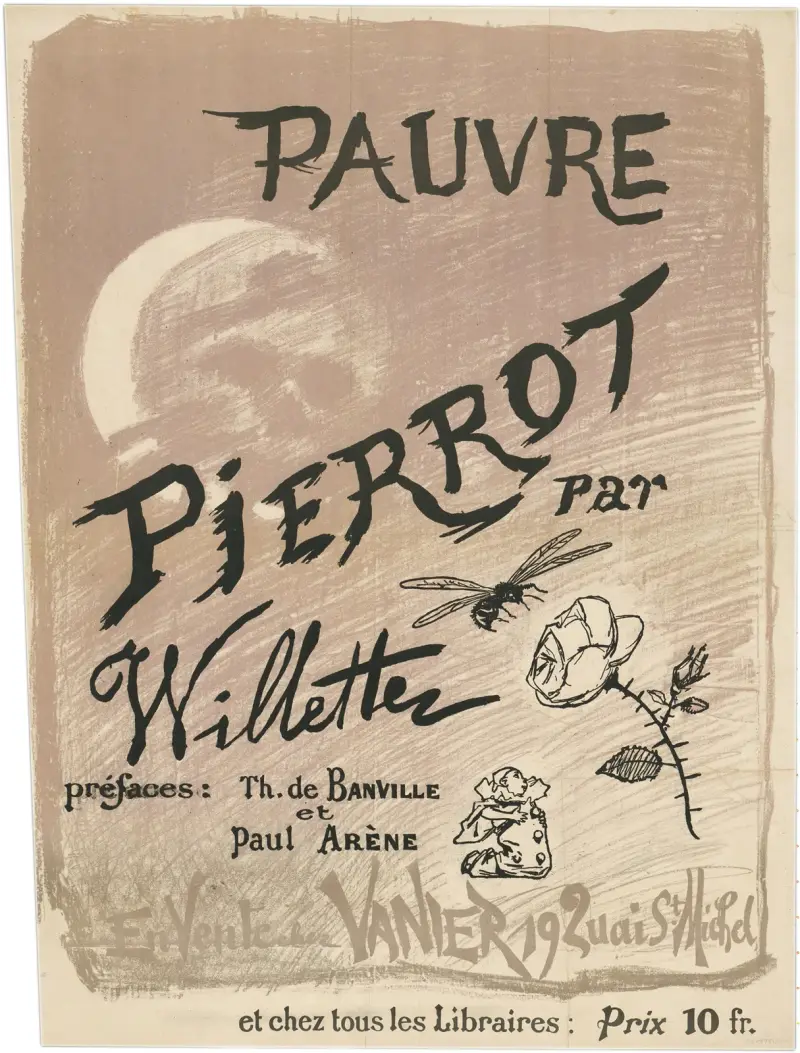 Pauvre Pierrot par Willette av Adolphe Léon Willette