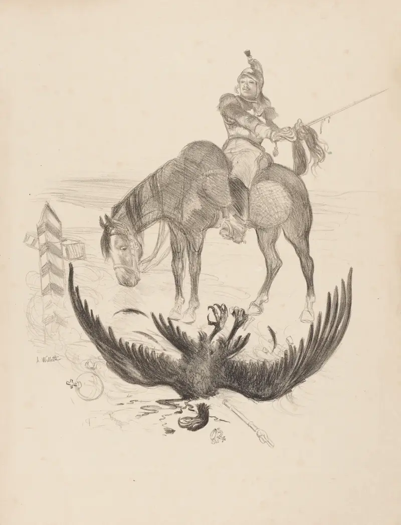 Odveta, Adolphe Léon Willette