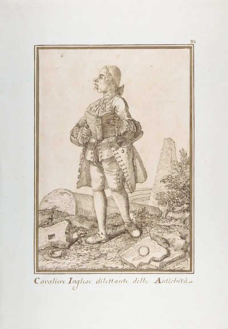 Joseph Henry of Straffan, Co. Kildare av Pier Leone Ghezzi