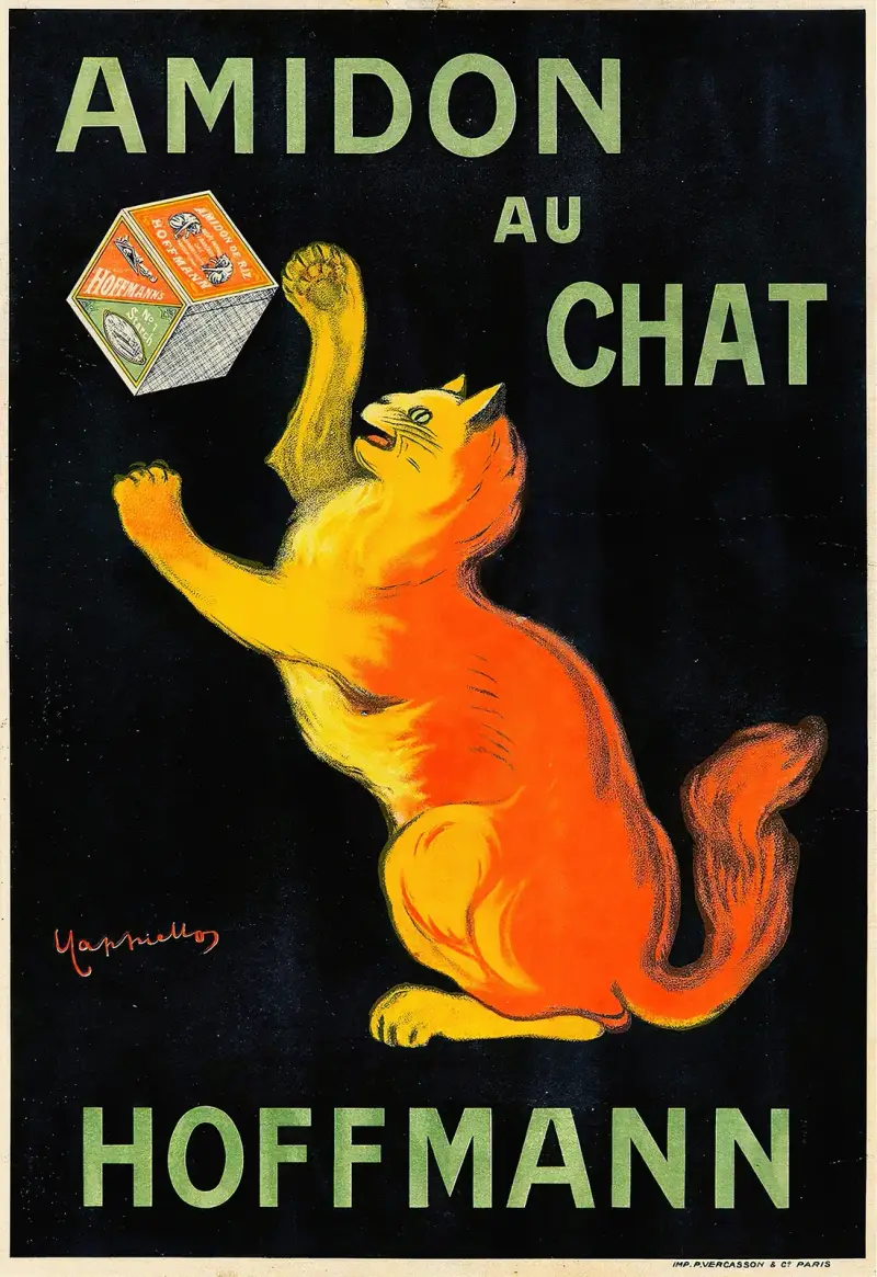 Amidon Au Chat av Leonetto Cappiello
