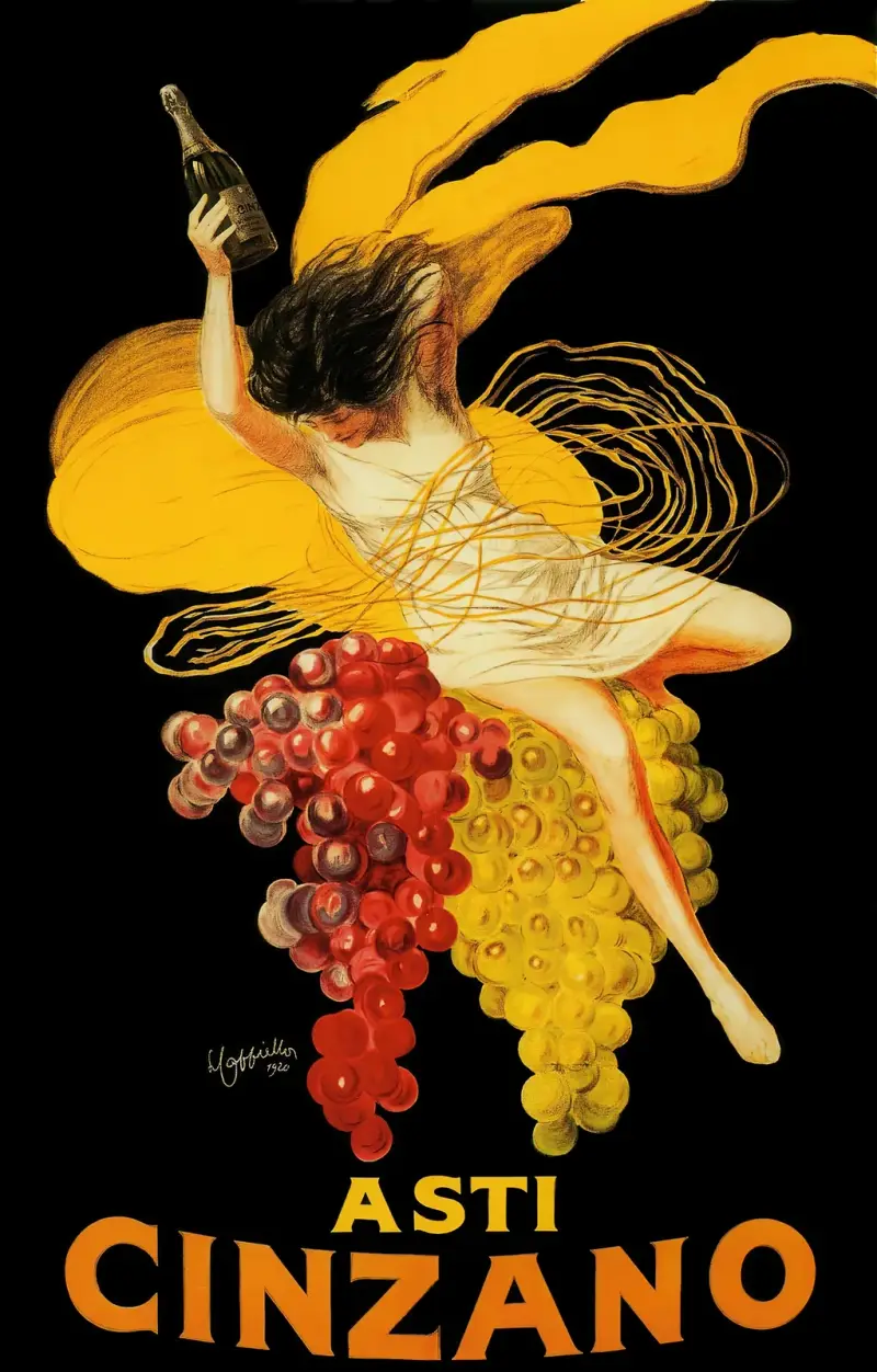 Asti Cinzano av Leonetto Cappiello