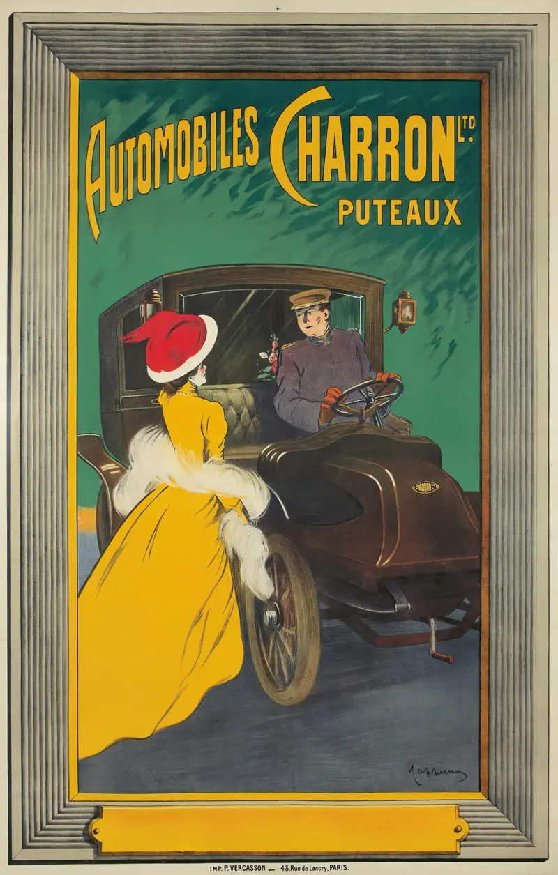 Automobiles Charron Ltd. av Leonetto Cappiello