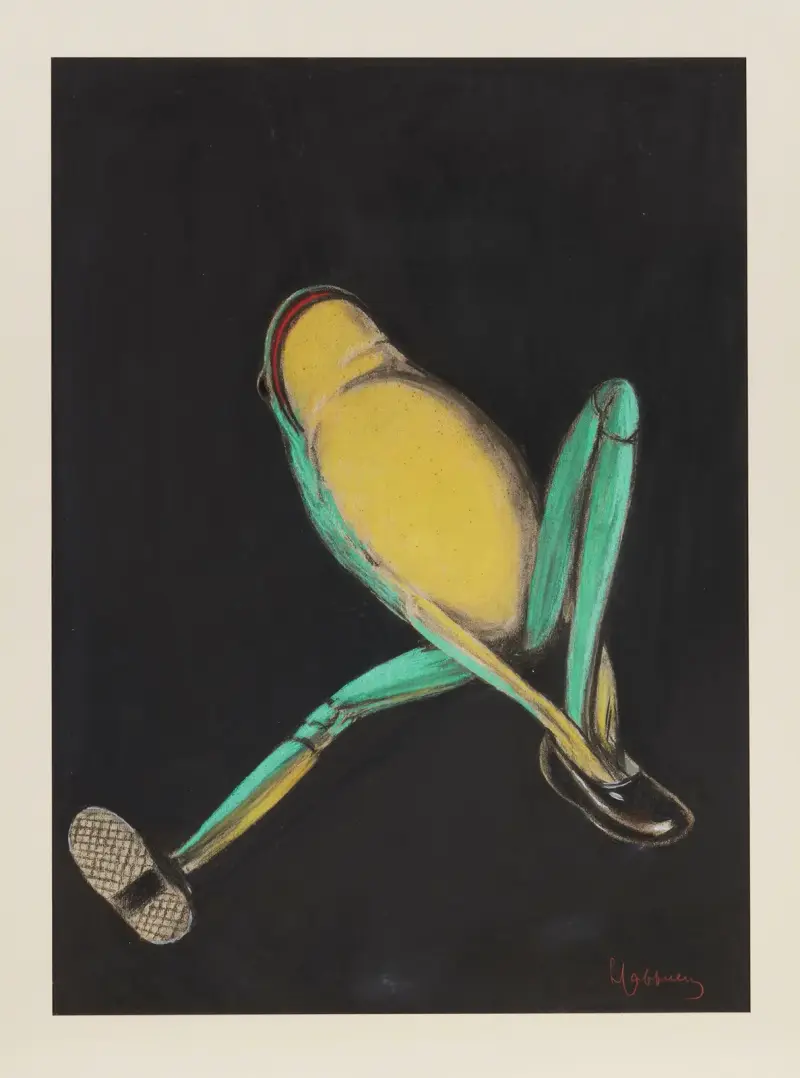 Chaussures J.B. Torrilhon – maquette d’affiche avant la lettre av Leonetto Cappiello