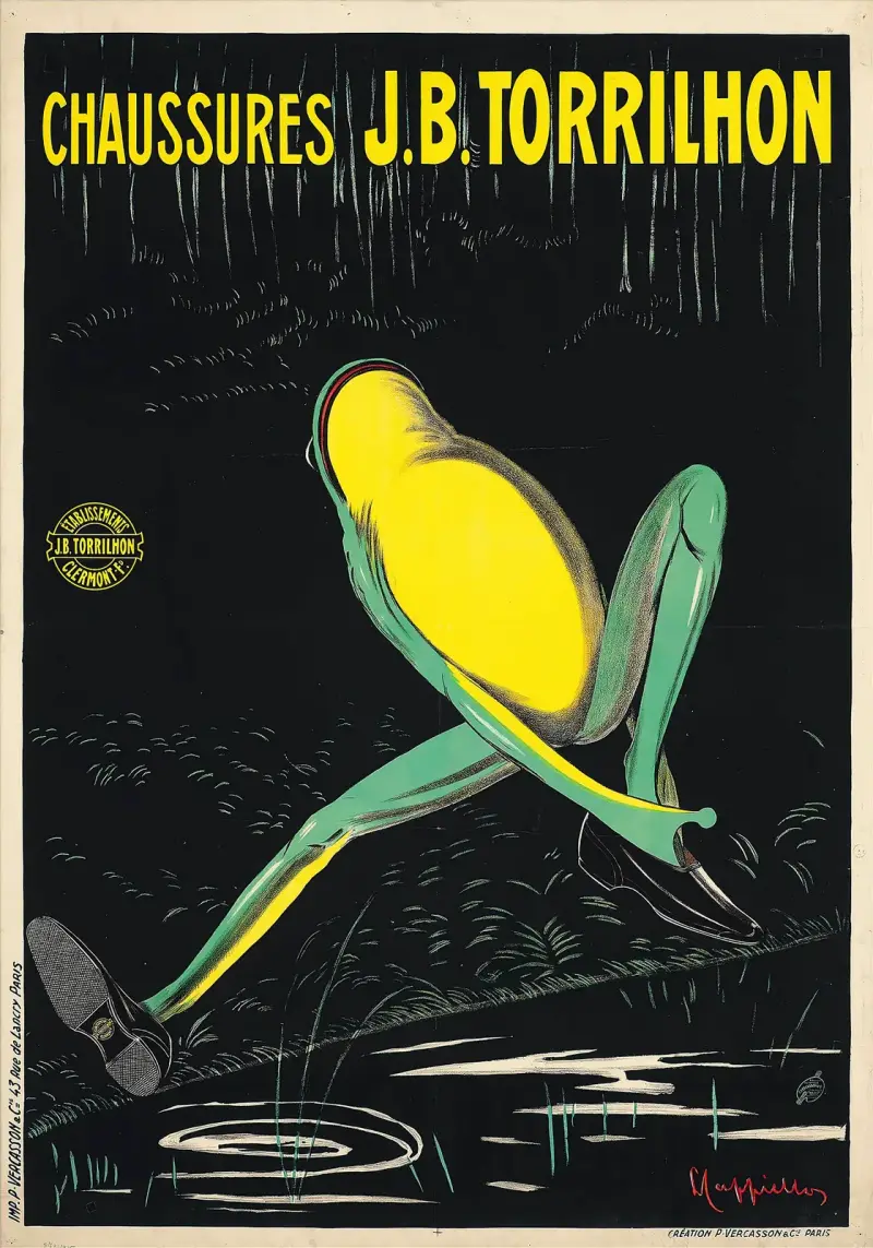Chaussures J.B. Torrilhon av Leonetto Cappiello