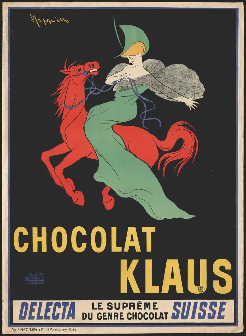 Chocolat Klaus av Leonetto Cappiello
