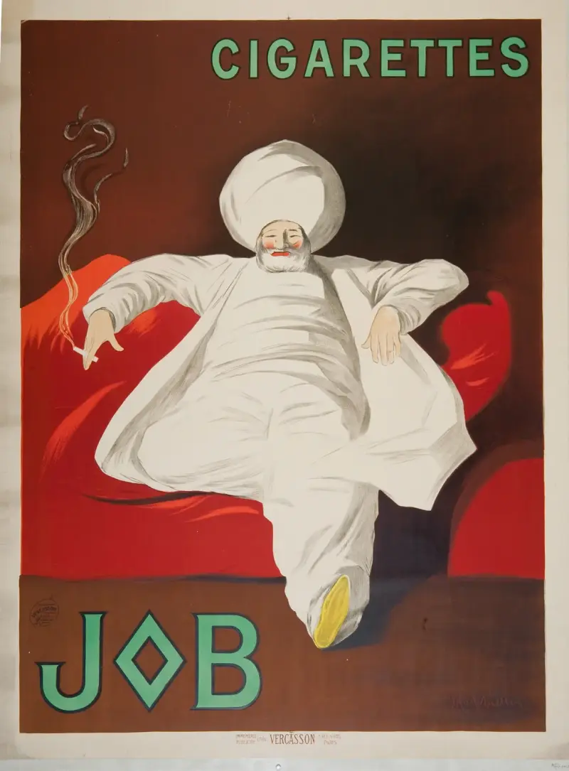 Cigarettes JOB av Leonetto Cappiello