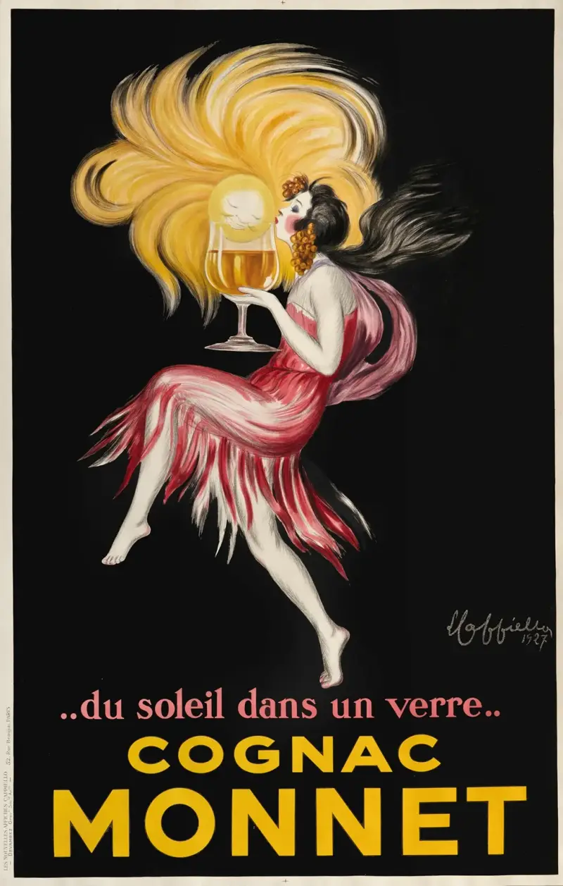Cognac Monnet av Leonetto Cappiello