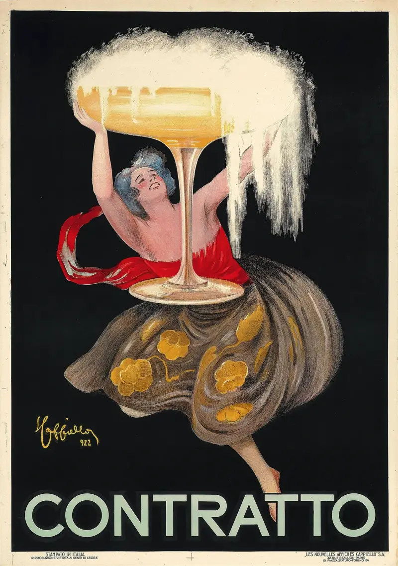 Contratto von Leonetto Cappiello