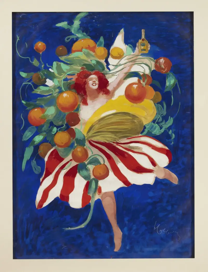 Kvinna med flaska av Leonetto Cappiello
