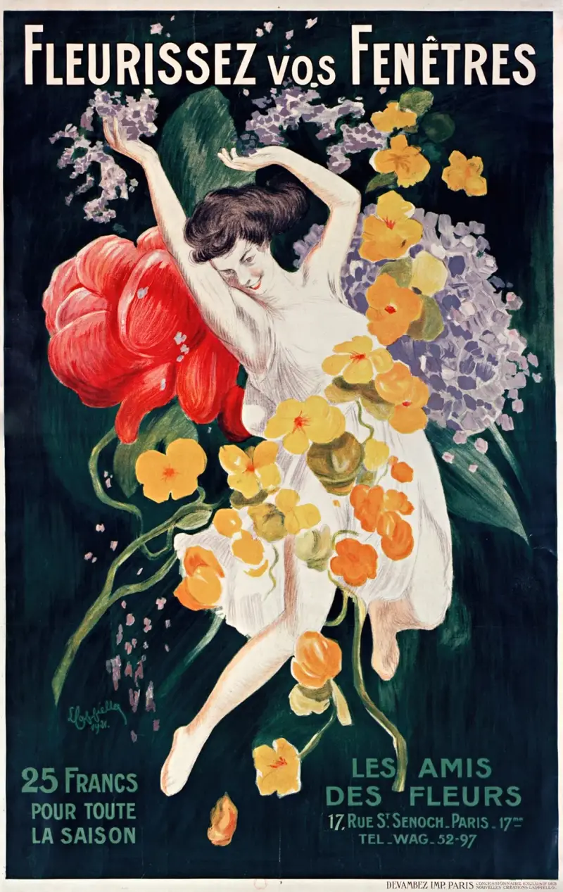 Gör era fönster blommande av Leonetto Cappiello