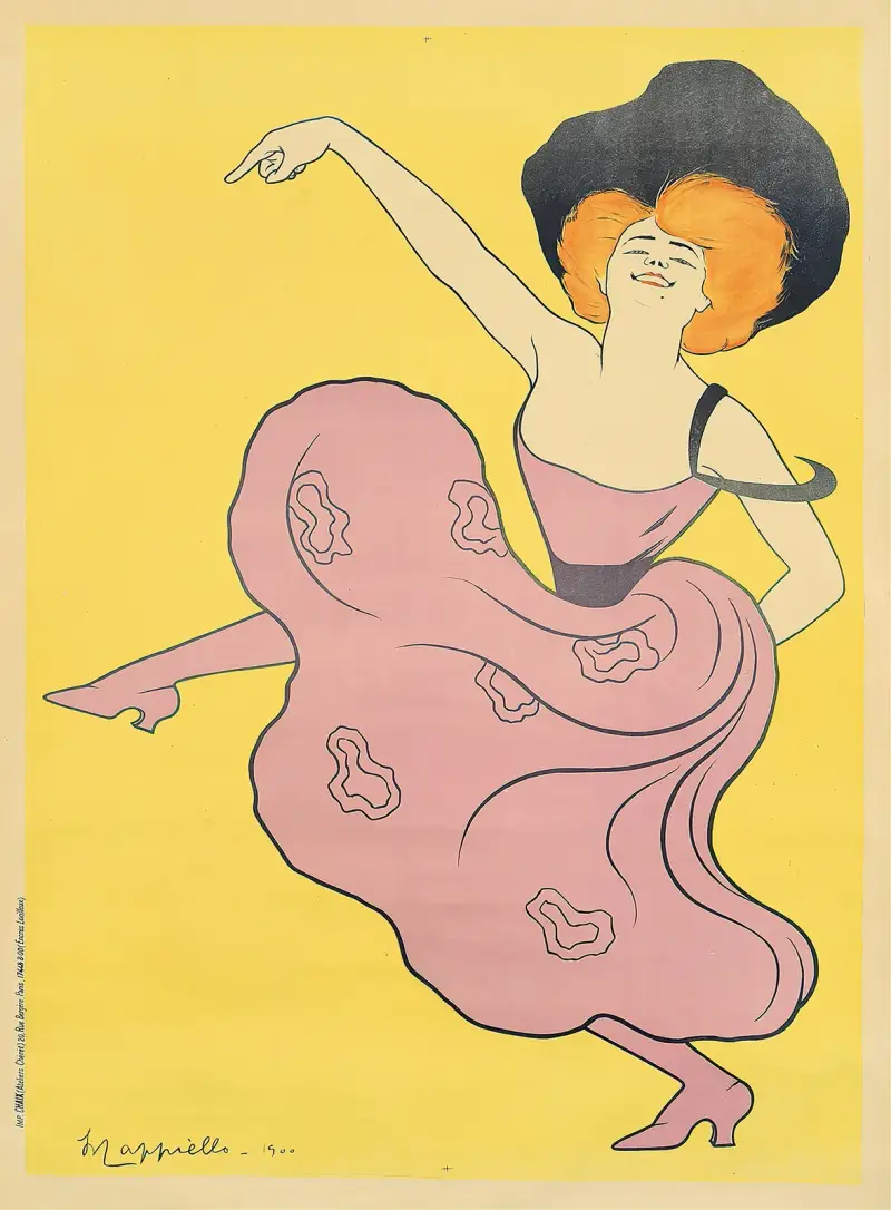 Folies-Bergère (1900.) av Leonetto Cappiello