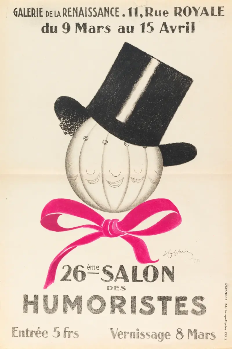 Galerie De La Renaissance. 11, Rue Royale Du 9 Mars Au 15 Avril 26ème Salon Des Humoristes av Leonetto Cappiello