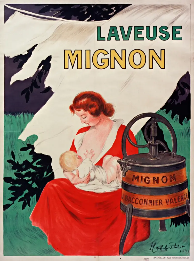 Laveuse Mignon von Leonetto Cappiello