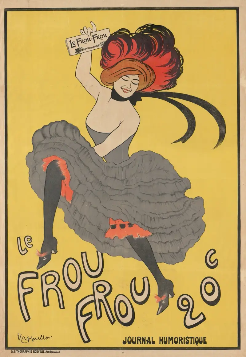 Le Frou Frou av Leonetto Cappiello