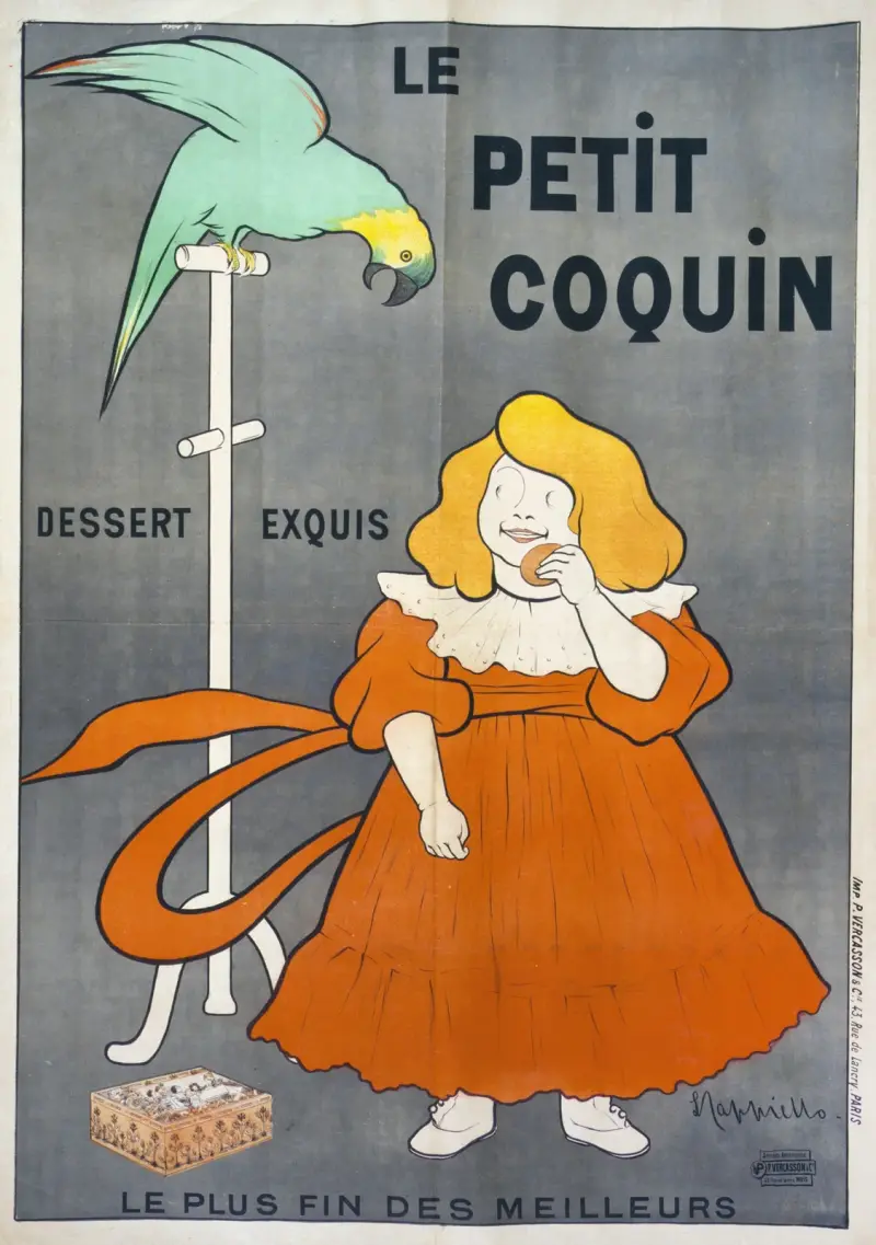 Den lilla filuren, utsökt dessert av Leonetto Cappiello