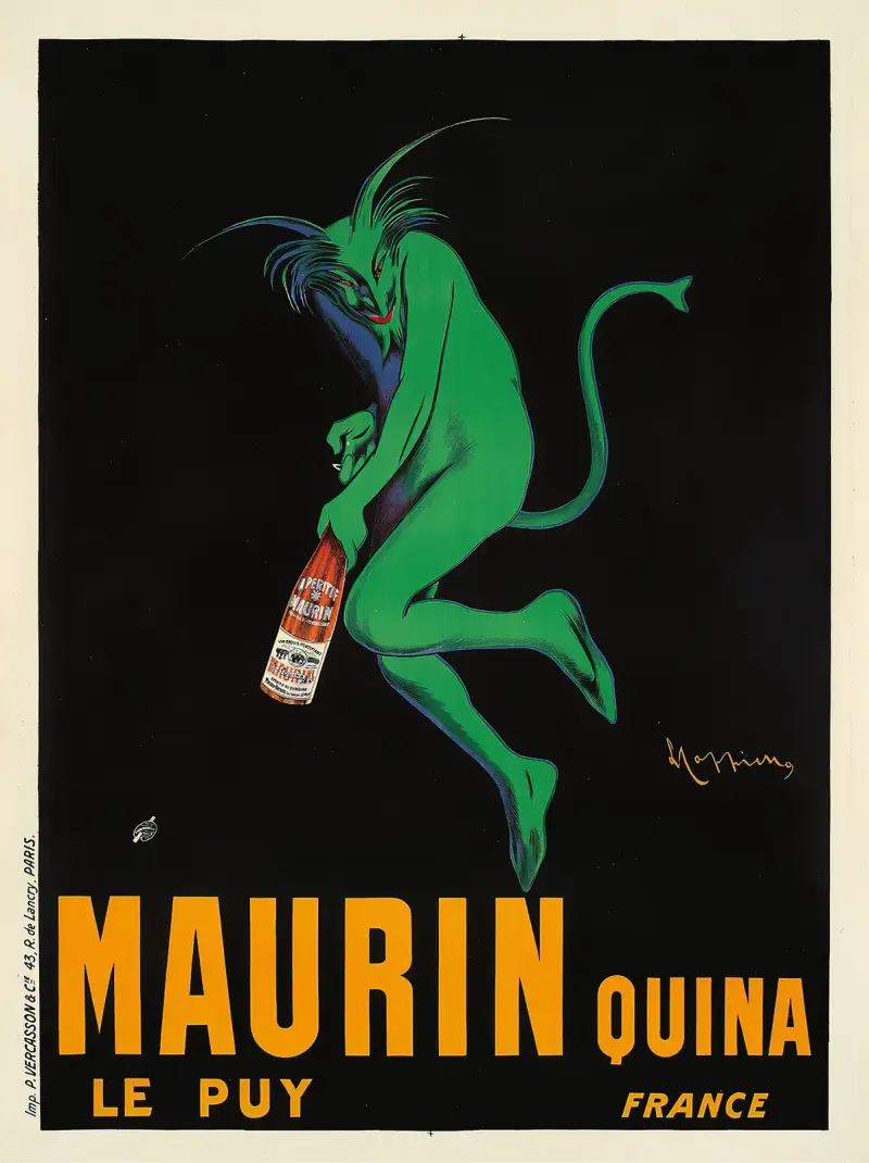 Maurin Quina av Leonetto Cappiello