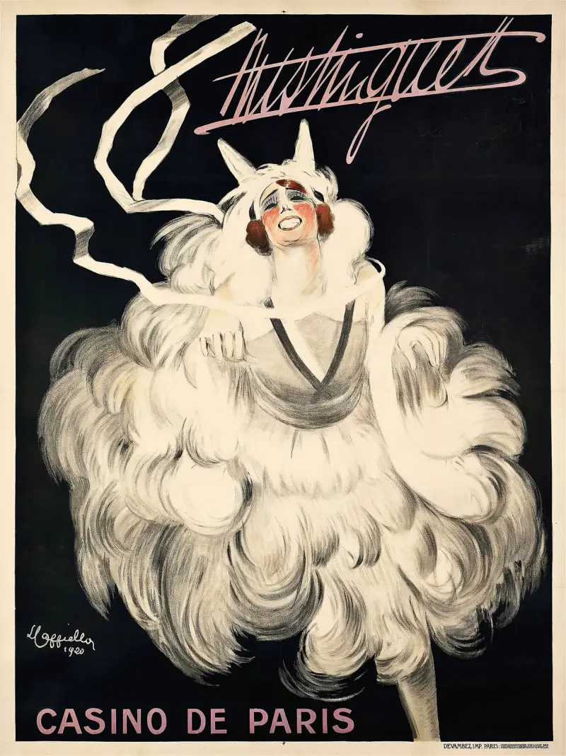 Mistinguett, Casino De Paris av Leonetto Cappiello