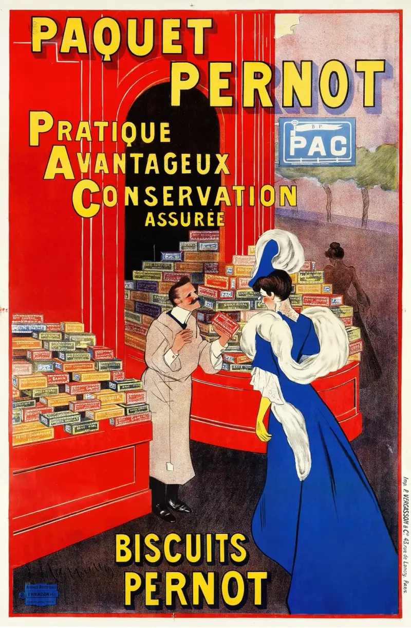 Paquet Pernot av Leonetto Cappiello
