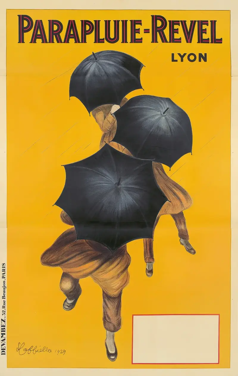 Parapluie-Revel av Leonetto Cappiello
