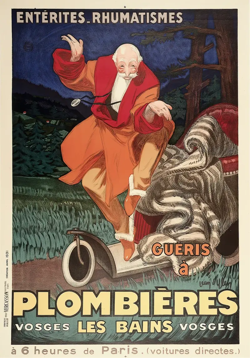 Plombières-Les-Bains av Leonetto Cappiello