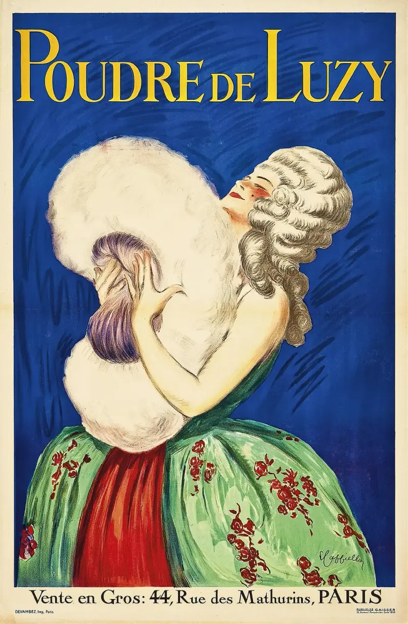 Poudre De Luzy av Leonetto Cappiello