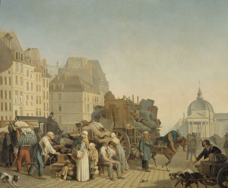 Der Umzugstag von Louis-Léopold Boilly