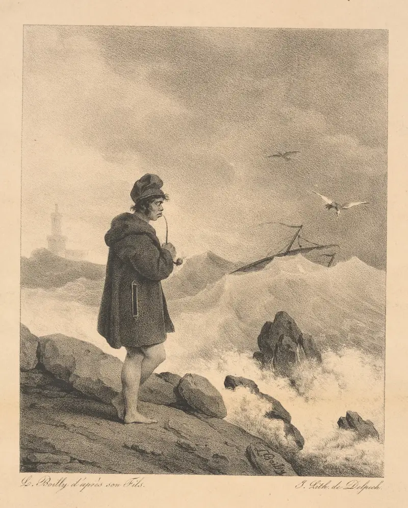 Neapolitański żeglarz, Louis-Léopold Boilly