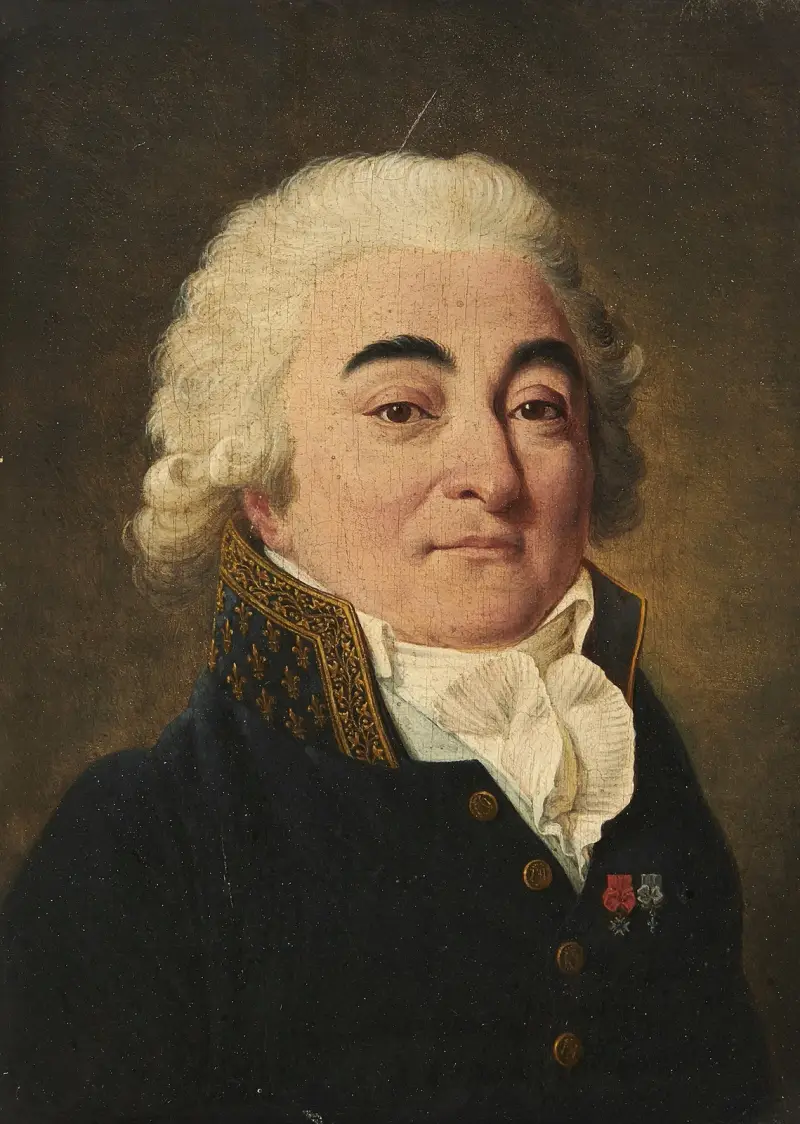 Portrait de Marie-Gabriel-Florent-Auguste, comte de Choiseul-Gouffier av Louis-Léopold Boilly